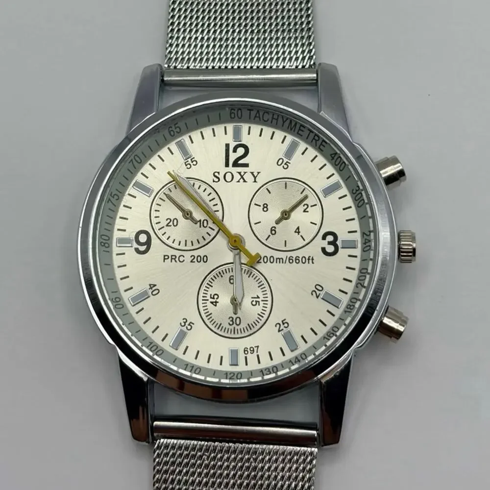 Silver Soxy Men’s Watch